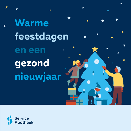 25 en 26 december en 1 januari zijn wij gesloten