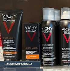 Nieuw in ons assortiment Vichy voor mannen!