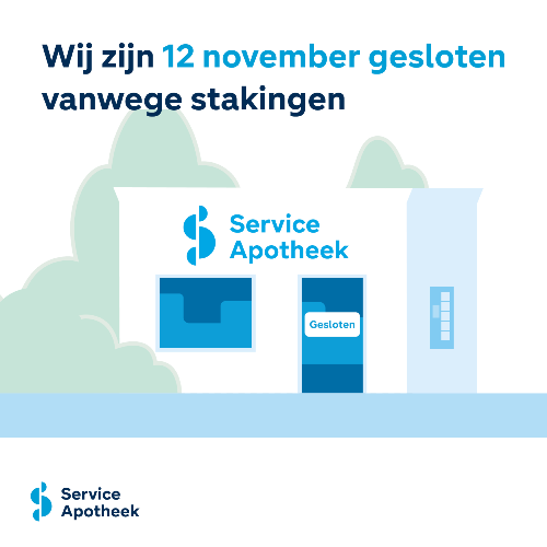 Landelijke staking apotheken op 12 november