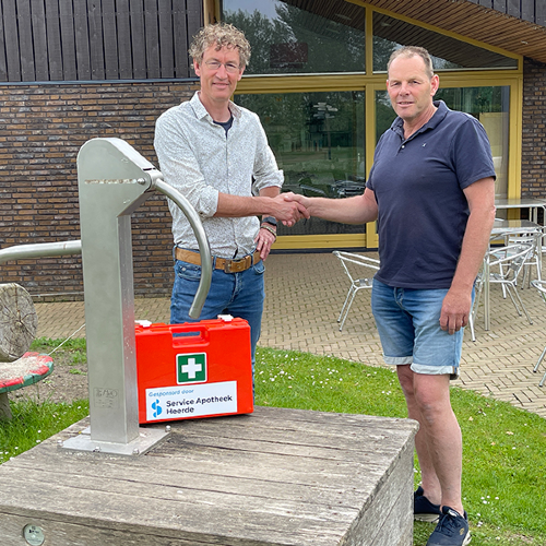 Verbandmiddelen en levensreddende trainingen voor De Verbinding