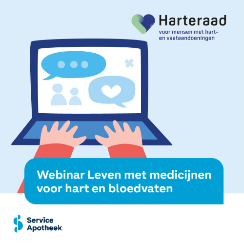 Gratis Webinar 'Leven met Medicijnen voor Hart en Bloedvaten'